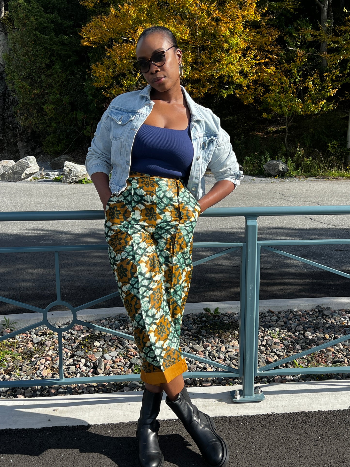 Ankara Capri Pants