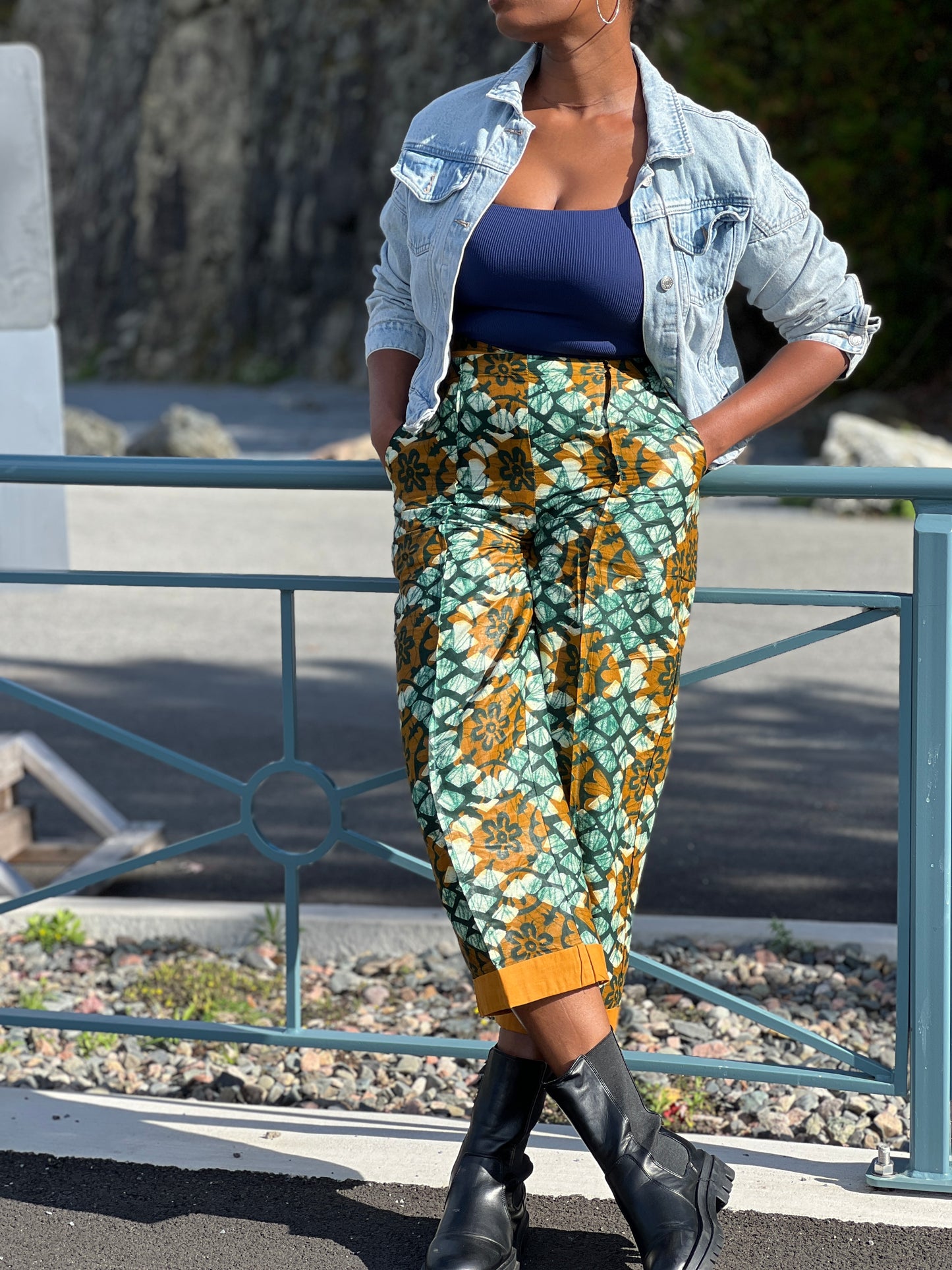 Ankara Capri Pants