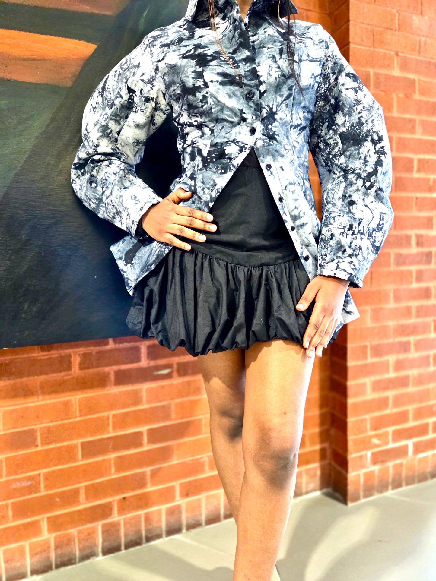 Nia Mini Bubble Skirt