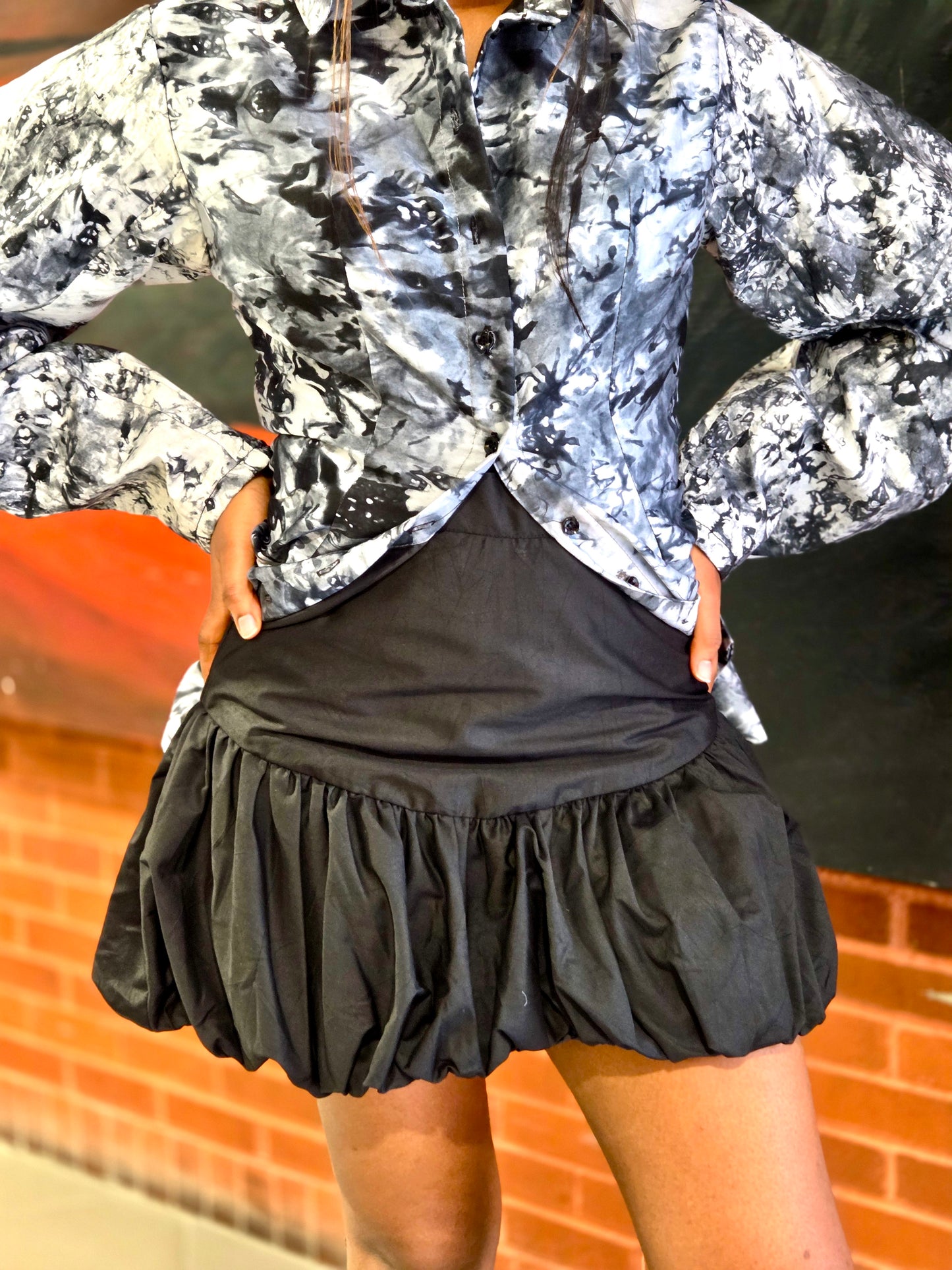 Nia Mini Bubble Skirt