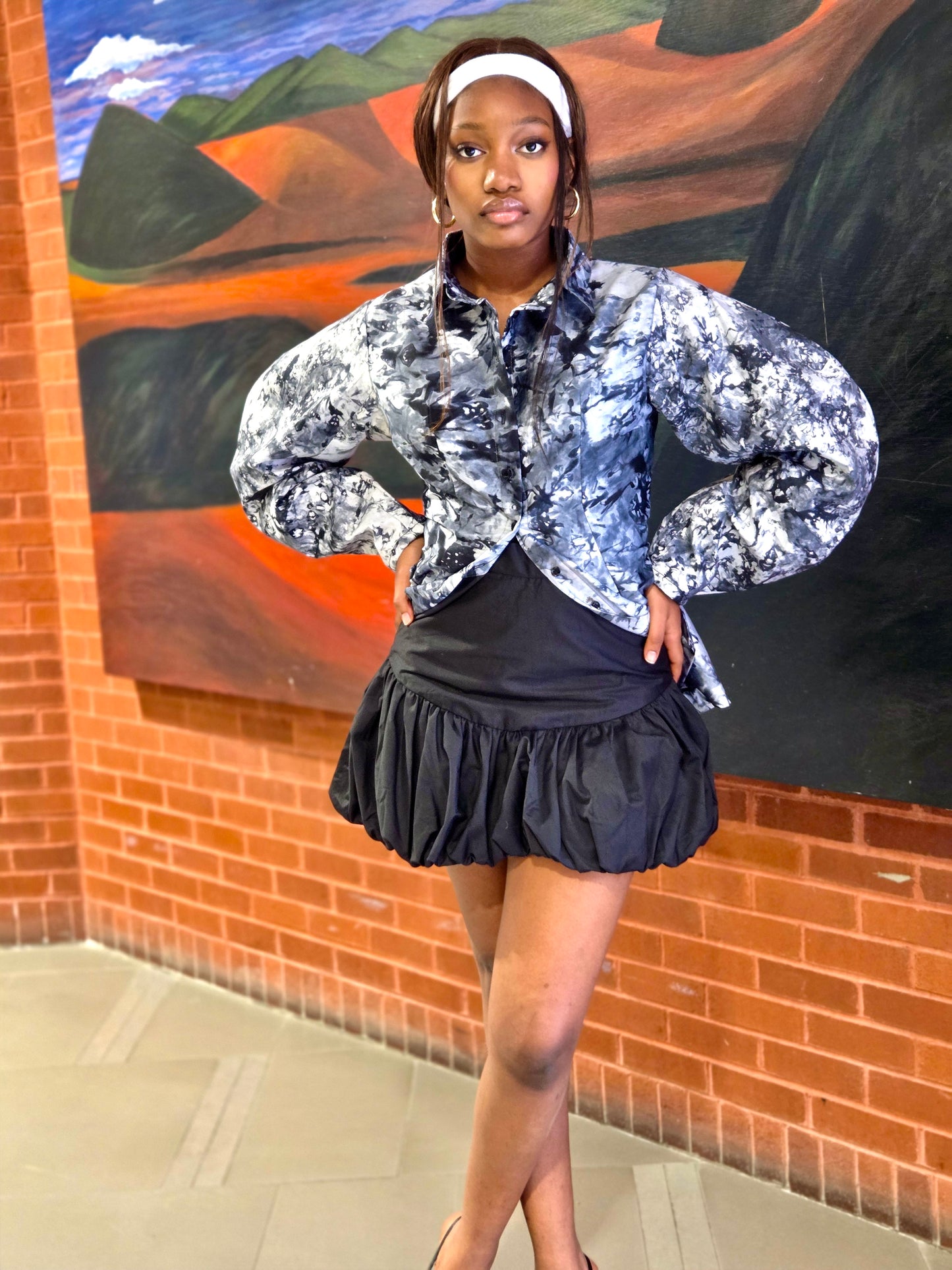 Nia Mini Bubble Skirt