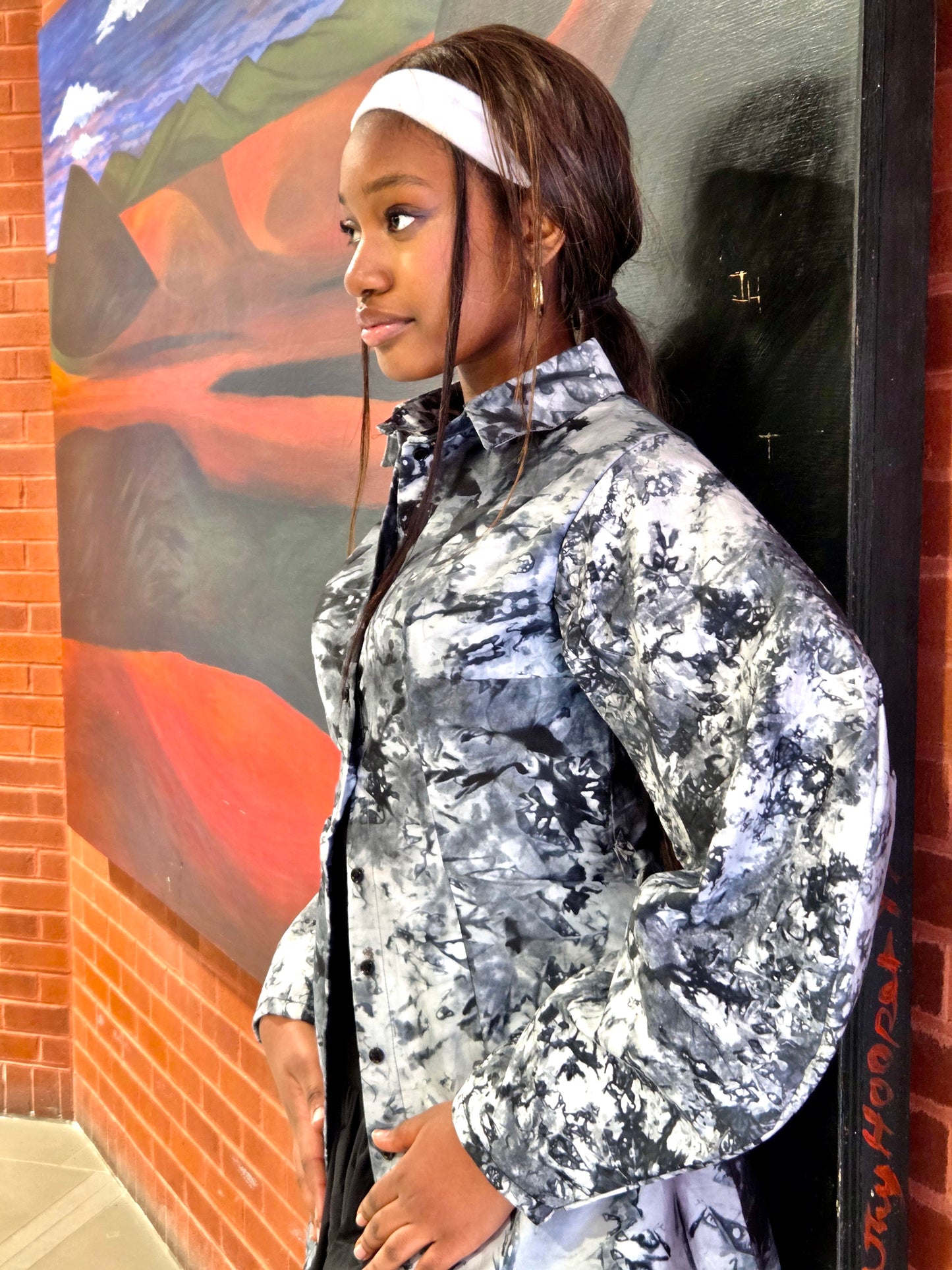 Oma Barrel Sleeved Shirt