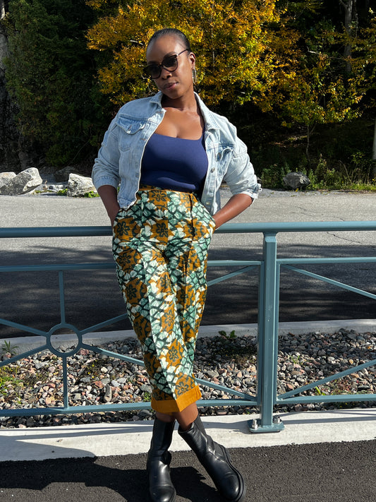 Ankara Capri Pants